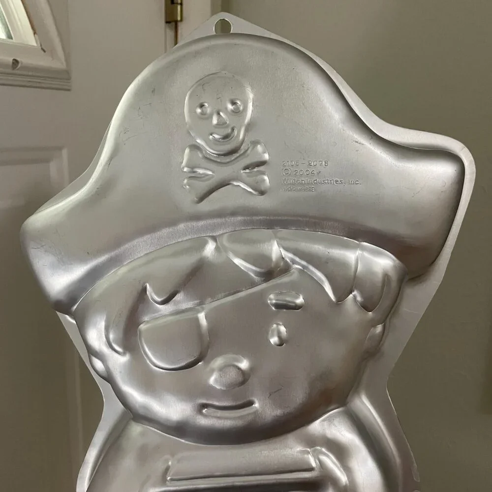Wilton - Little Pirate Cake Pan - 2105-2078 (2004) - NWT - Includes Instructions